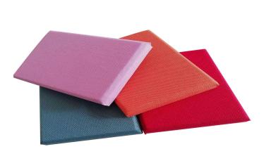 Use of sound-absorbing board materials in meeting rooms